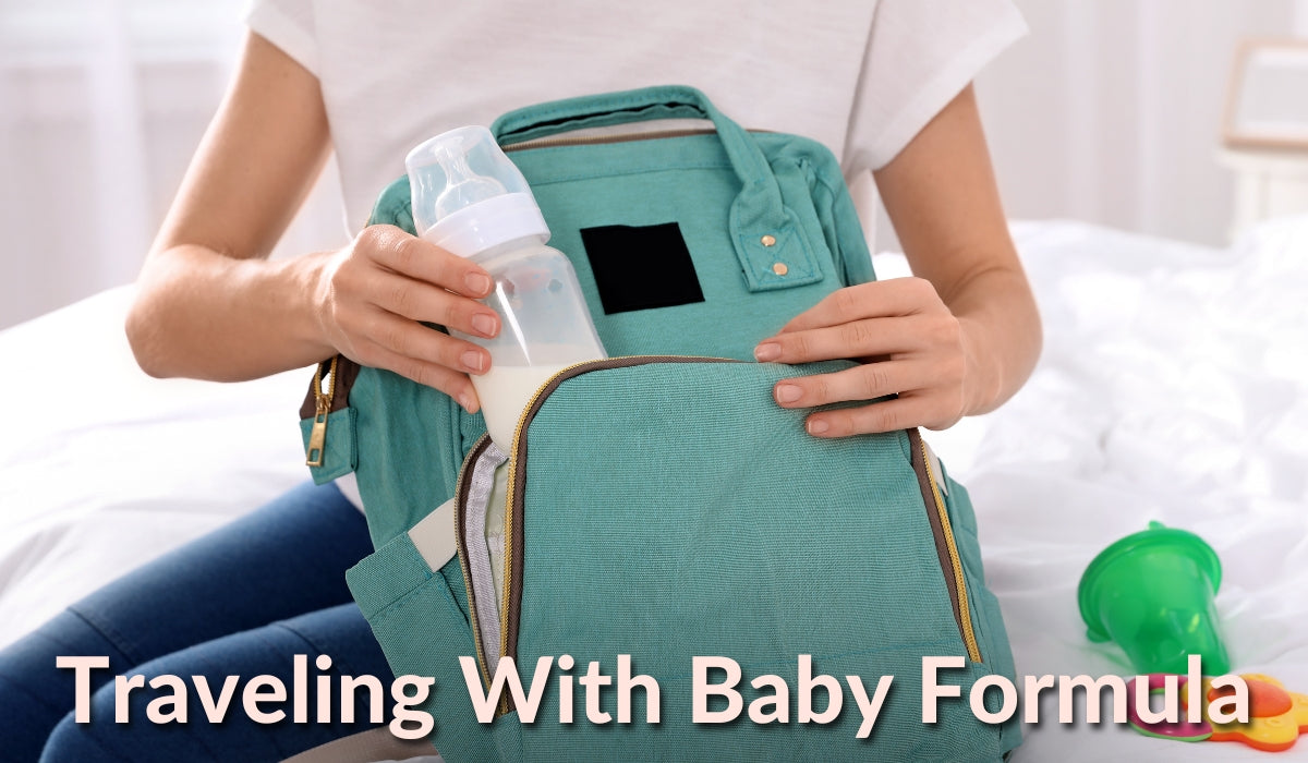 travelling with baby on formula