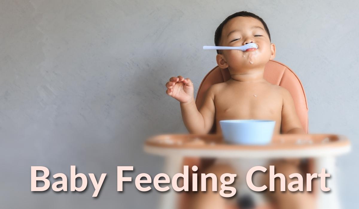 Baby Feeding Chart