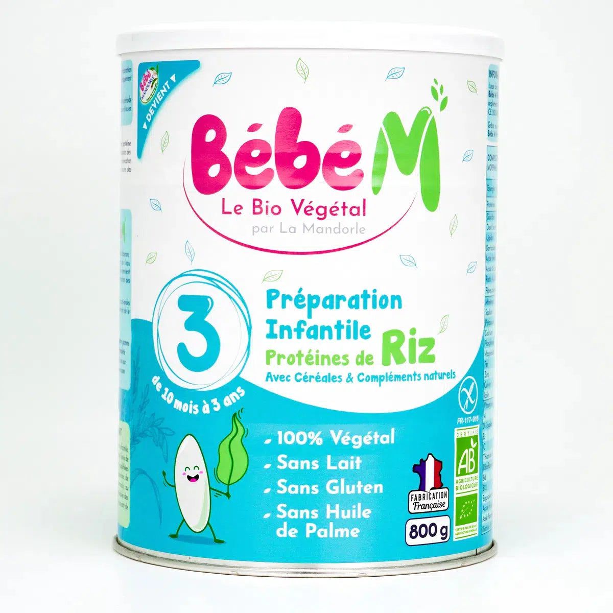 🎁 Bebe M (Bebe Mandorle) Organic Rice Protein Supplement Cereal - Stage 3 (10+ months) - (600g) (100% off)