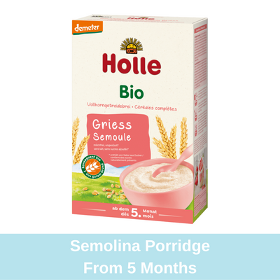 Holle Organic Semolina Porridge (250g), from 5 months