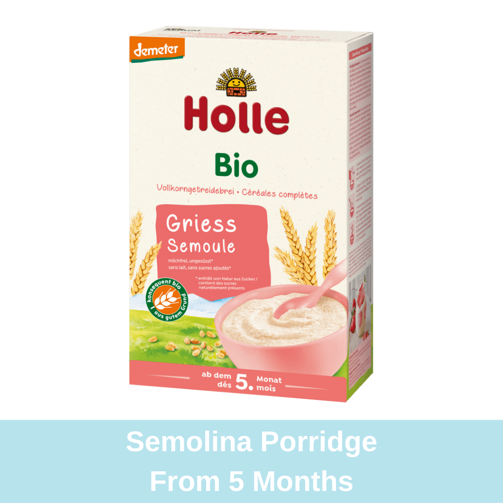 Holle Organic Semolina Porridge (250g), from 5 months