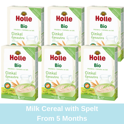 Holle Organic Milk Cereal with Spelt (250g), from 5 months