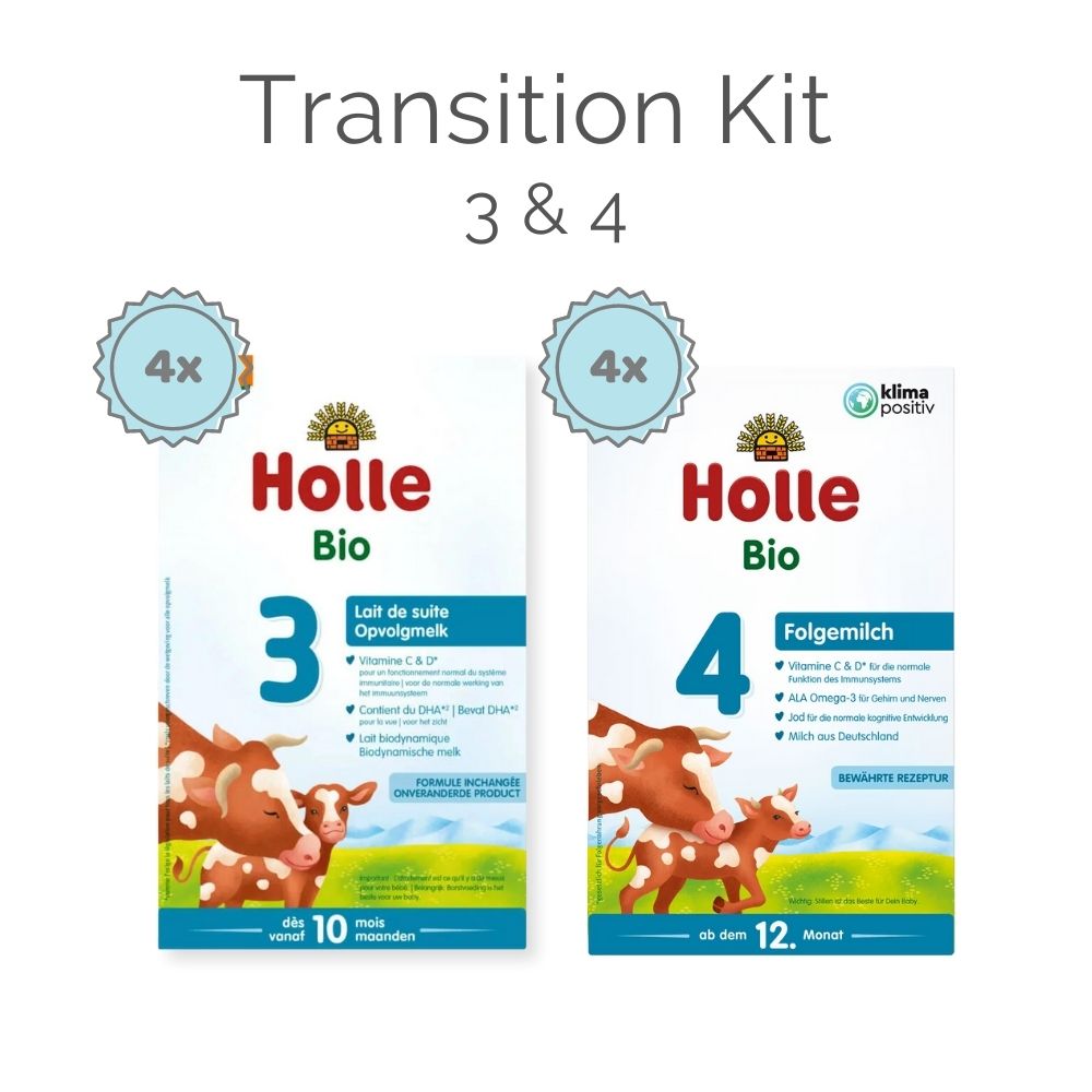 Holle Stage 3 / 4 Transition Kit (600g) - 8 Boxes
