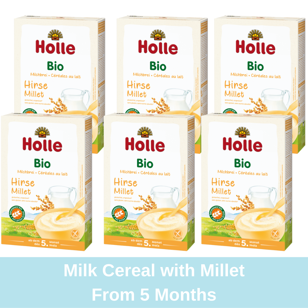Holle Organic Milk Cereal with Millet (250g), from 5 months