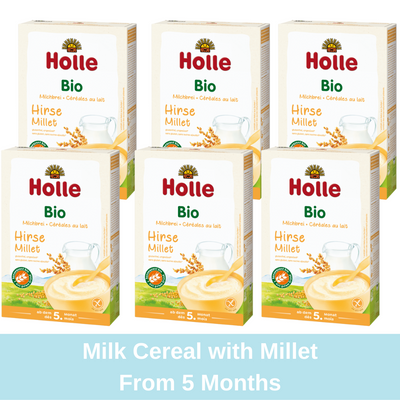 Holle Organic Milk Cereal with Millet (250g), from 5 months