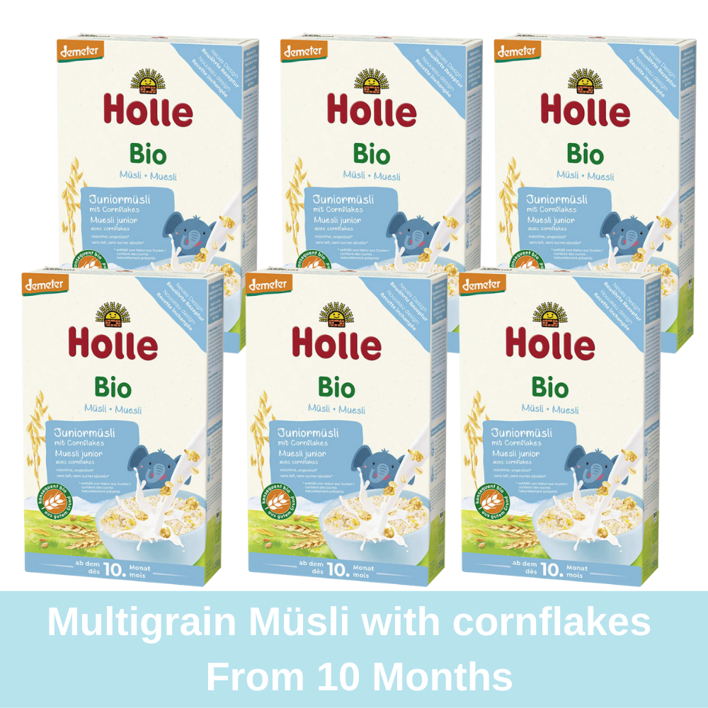 Holle Organic Junior Muesli Multigrain with Cornflakes (250g), from 10 months