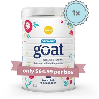 Jovie Stage 1 Organic First Infant Goat Milk Formula (800g)