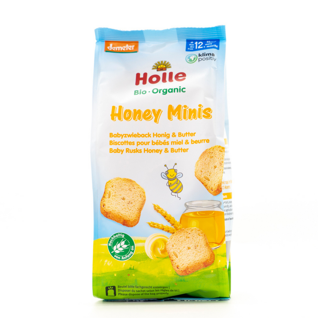 Holle Snack - Mini-Baby Rusks (12+ Months) - 100g
