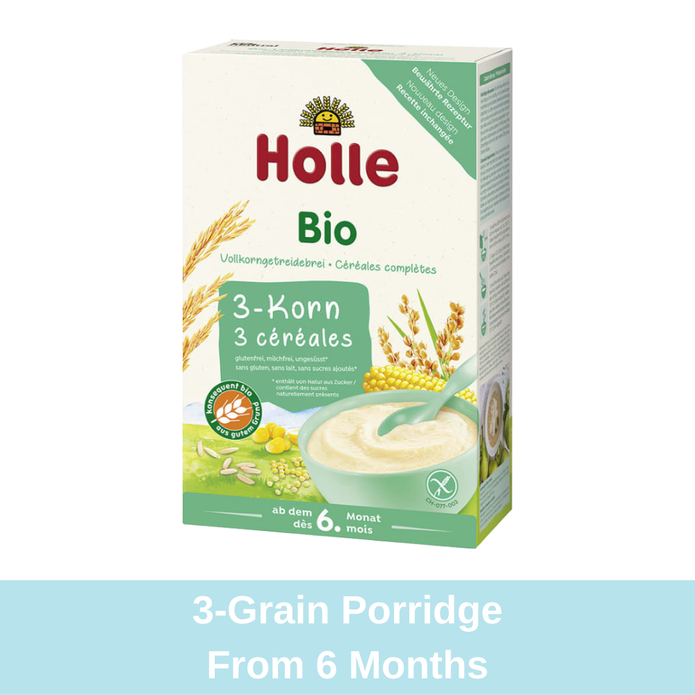 Holle Organic 3-Grain Porridge (250g), from 6 months
