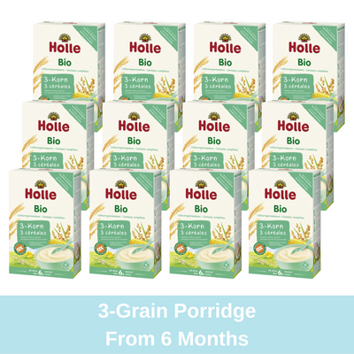 Holle Organic 3-Grain Porridge (250g), from 6 months