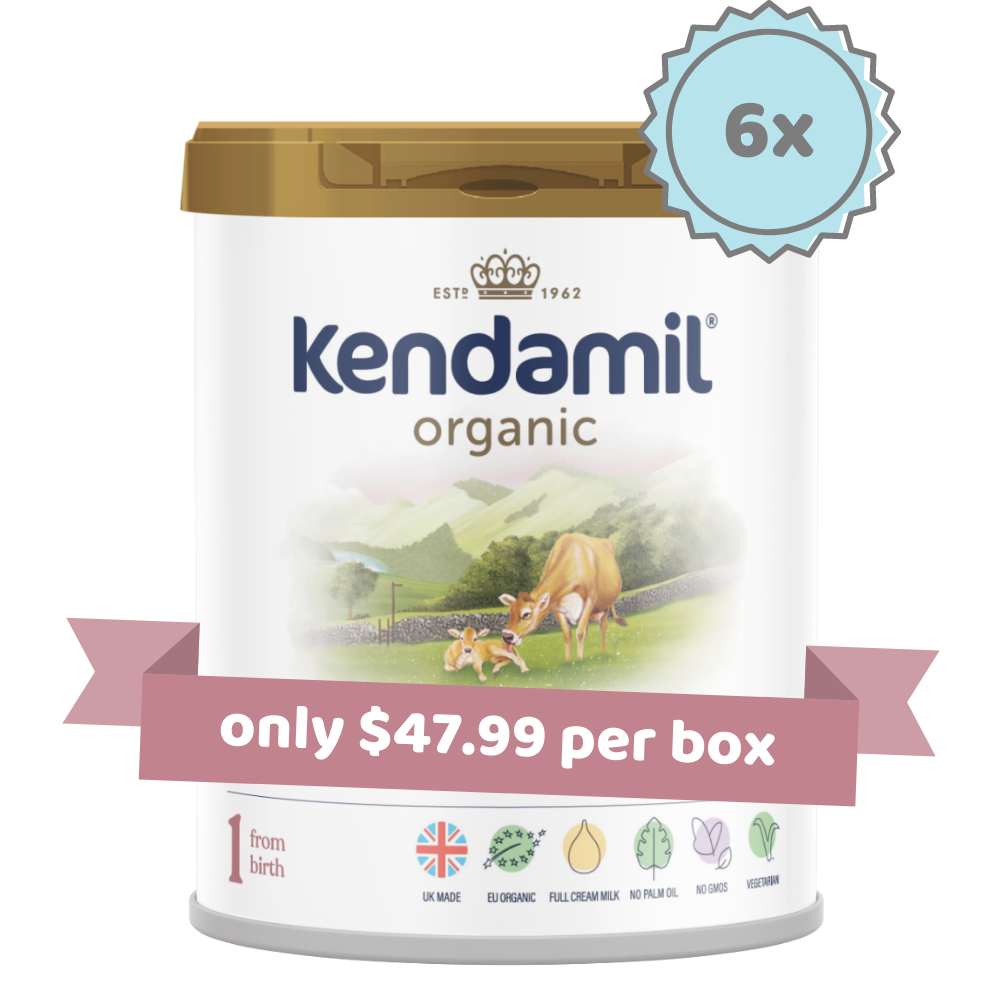 Kendamil Stage 1 Organic First Infant Milk Formula (800g) - 6 Cans