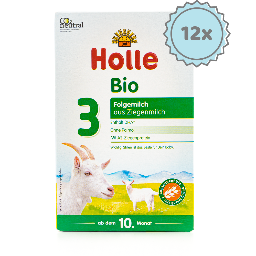 Holle Goat Milk Formula Stage 3 (400g) - 12 Boxes