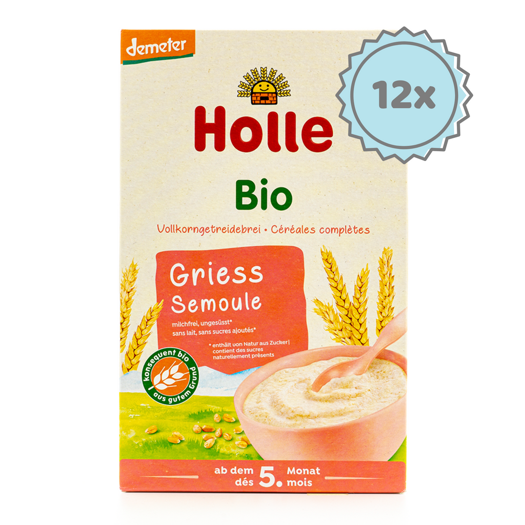 Holle Organic Semolina Porridge (5+ Months) - 250g
