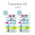 HiPP Stage 2 / Stage 3 "Full Supply" Transition Kit - Organic Combiotic Baby Milk Formula (800g) - Dutch Version - 18 Cans