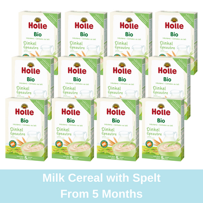 Holle Organic Milk Cereal with Spelt (250g), from 5 months