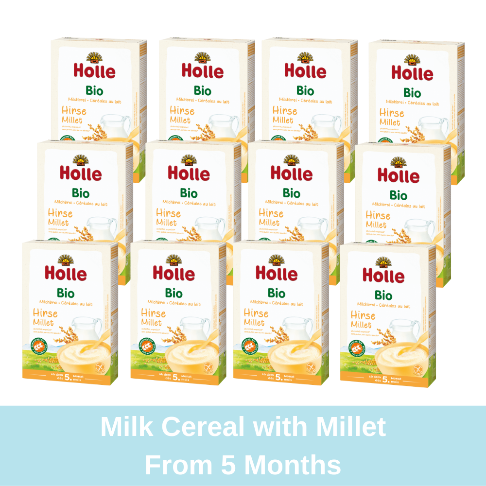 Holle Organic Milk Cereal with Millet (250g), from 5 months