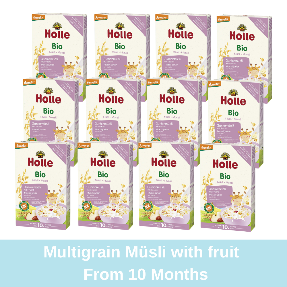 Holle Organic Junior Muesli Multigrain with Fruit (250g), from 10 months