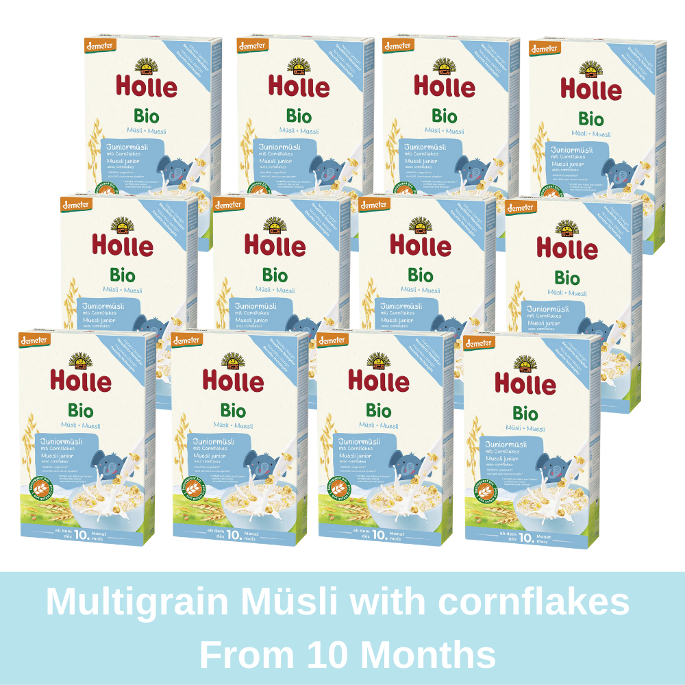 Holle Organic Junior Muesli Multigrain with Cornflakes (250g), from 10 months