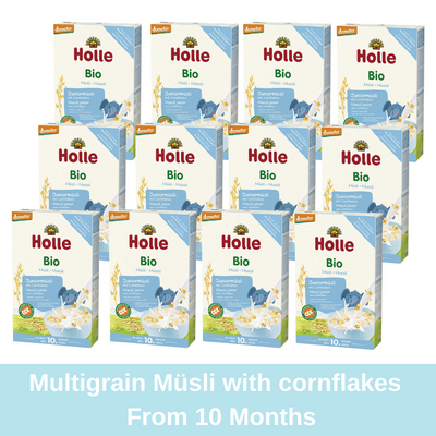 Holle Organic Junior Muesli Multigrain with Cornflakes (250g), from 10 months