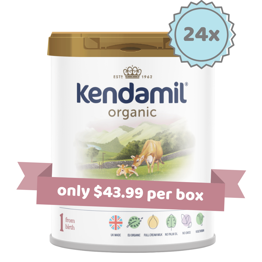 Kendamil Stage 1 Organic First Infant Milk Formula (800g) - 24 Cans