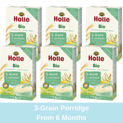 Holle Organic 3-Grain Porridge (250g), from 6 months