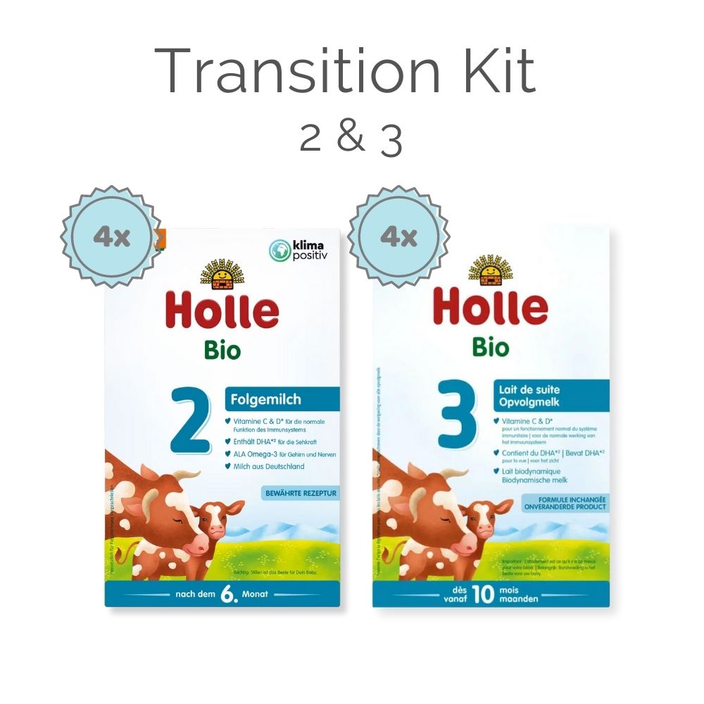 Holle Stage 2 / 3 Transition Kit (600g) - 8 Boxes
