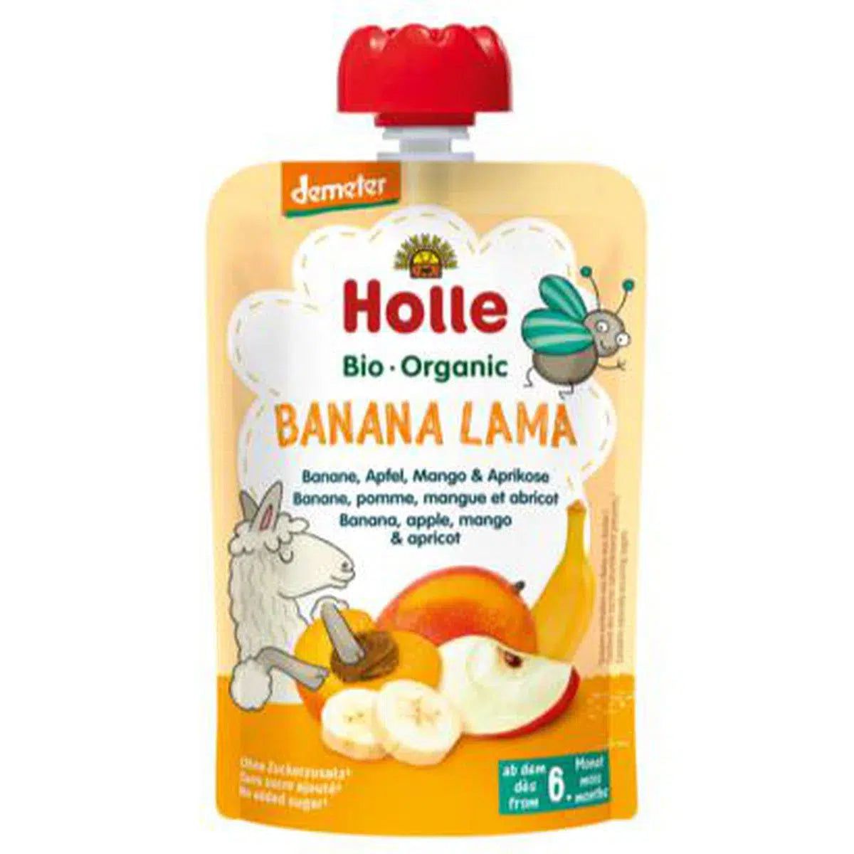Banana Lama - Banana, Apple, Mango & Apricot (100g), from 6 months