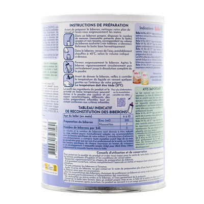 Bebe M (Bebe Mandorle) Organic Anti-Reflux Rice-Based Formula - Stage 2 (6+ months) | Organic Baby Formula | Preparation