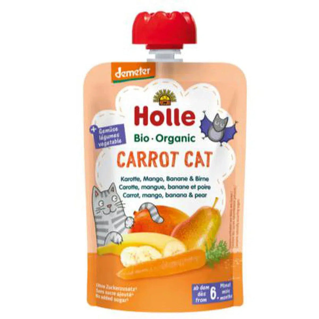 Carrot Cat - Carrot, Mango, Banana & Pear (100g), from 6 months