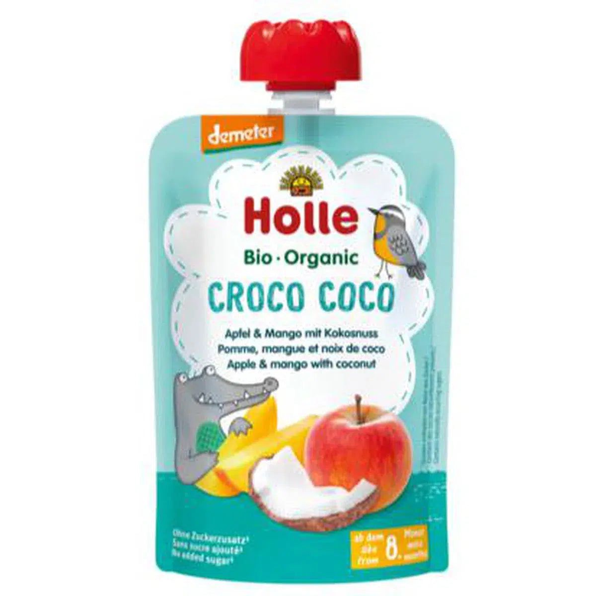 Croco Coco - Apple & Mango with Coconut (100g), from 8 months