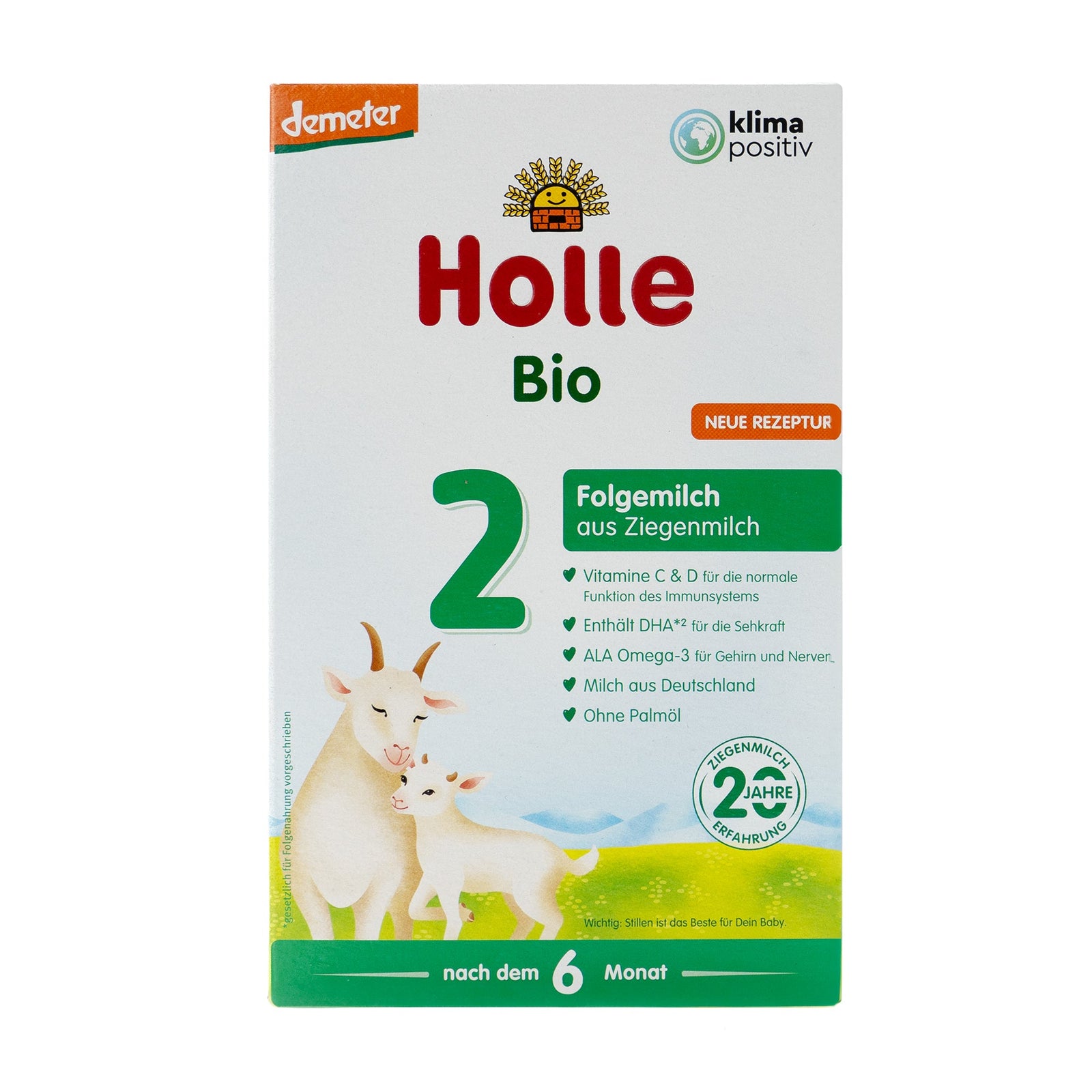 Holle Goat Milk Formula Stage 2 (400g) | European Baby Formula 