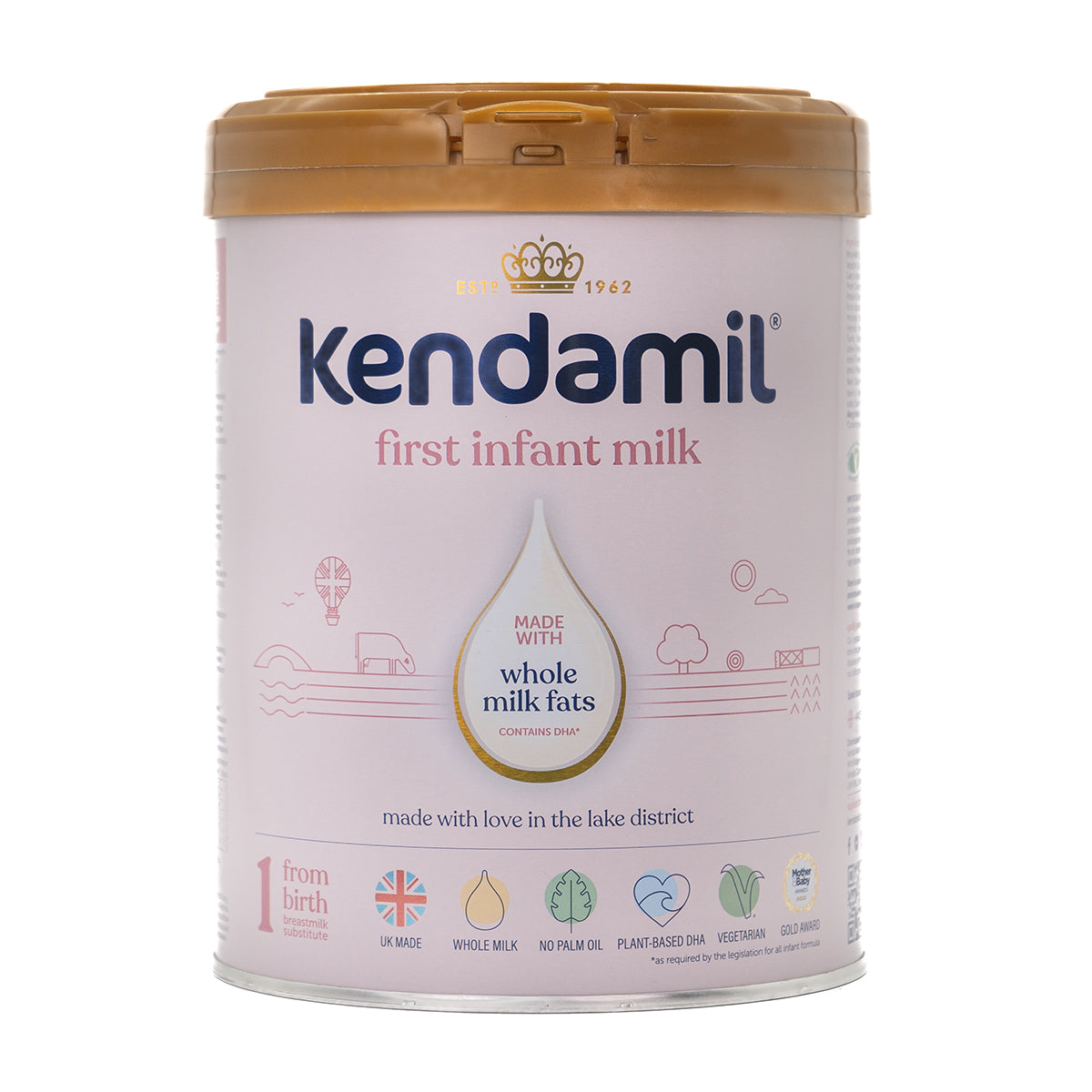 Kendamil Classic First Infant Milk Formula Stage 1 | Organic European Baby Formula 