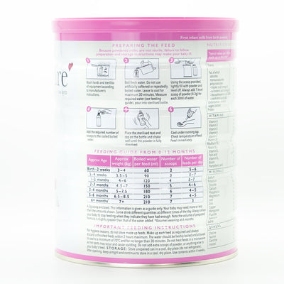 Nannycare Stage 1 | Organic European Baby Formula - Preparation