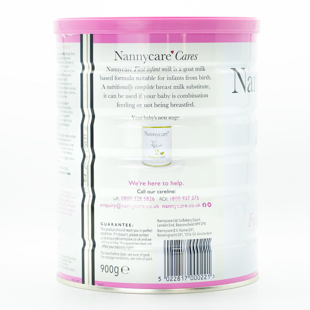 Nannycare Stage 1 | Organic European Baby Formula - Information