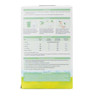 European Baby Formula | Holle Goat Milk Formula Stage 1 (400g) | Preparation