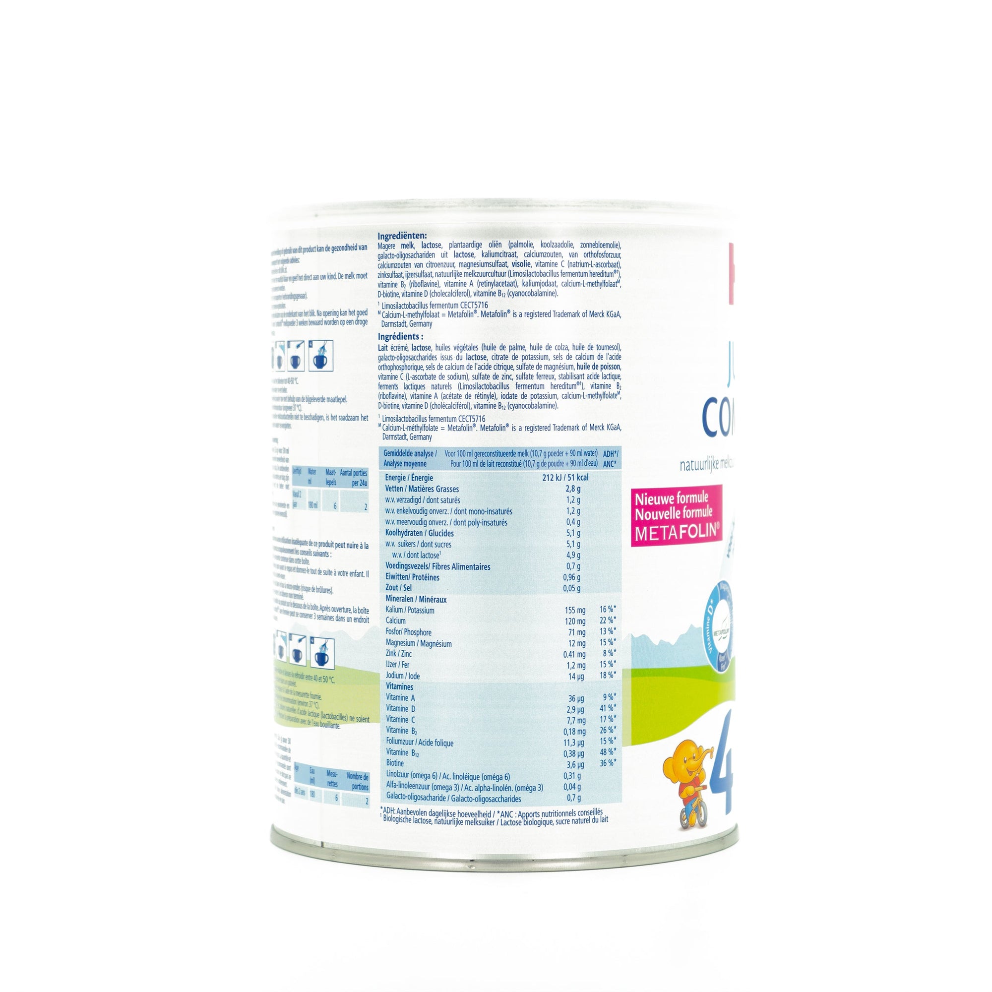 HiPP Dutch Stage 4 Combiotic Baby Formula | Nutrition Facts