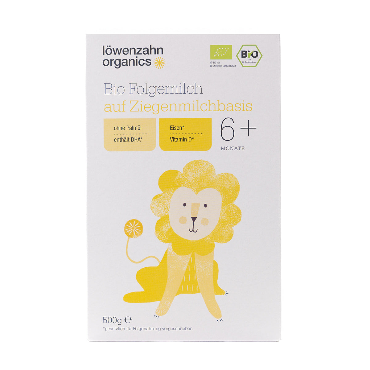 Löwenzahn Organics Goat Stage 2  | European Follow-On Baby Formula