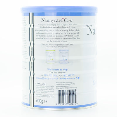 Nannycare Stage 3 (12+ Months) Goat Milk Toddler Formula | Organic European Baby Formula - Information