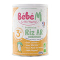Bebe M (Bebe Mandorle) Organic Anti-Reflux Rice-Based Formula - Stage 3 (10+ months) | Organic Baby Formula 