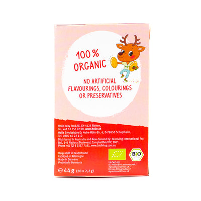 Holle Organic Rosy Reindeer Tea (20 tea bags) - from 3rd year | Organic Baby Tea