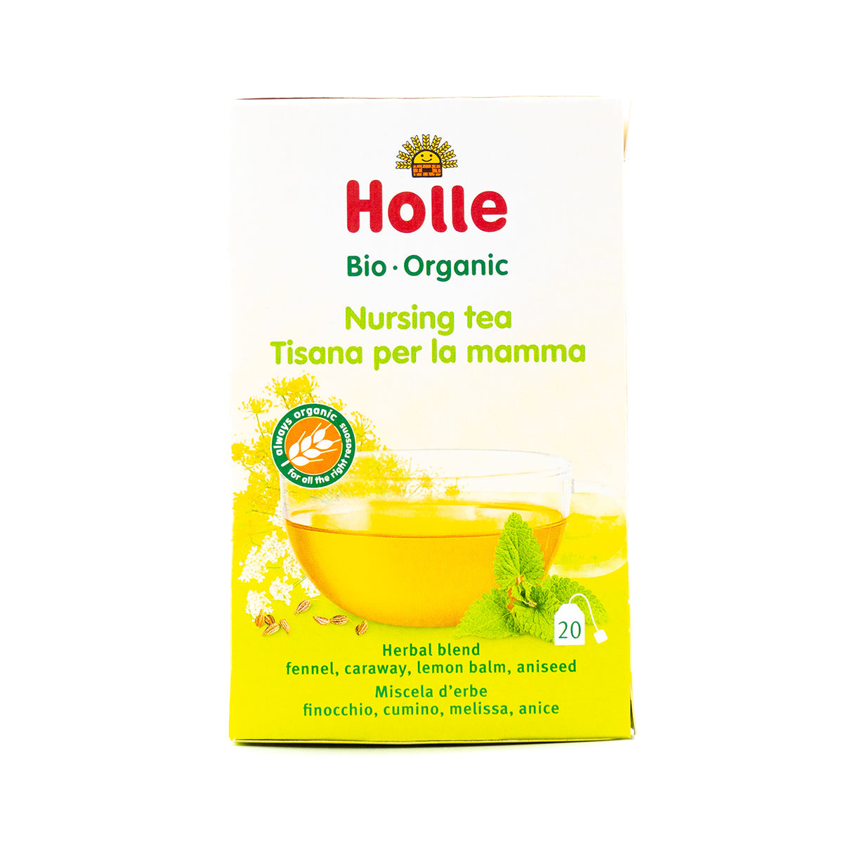 Holle Organic Nursing Tea (20 tea bags) | Organic Tea