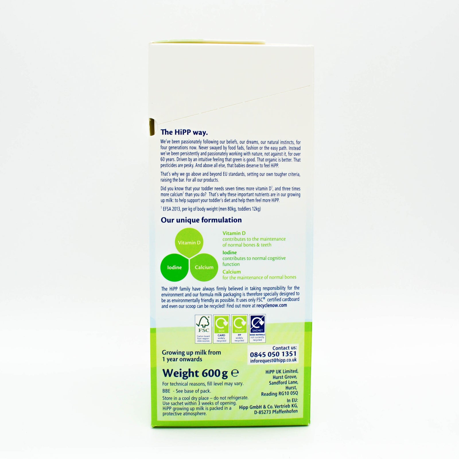 Description HiPP Stage 3 Organic Combiotic Baby Milk Formula - UK Version