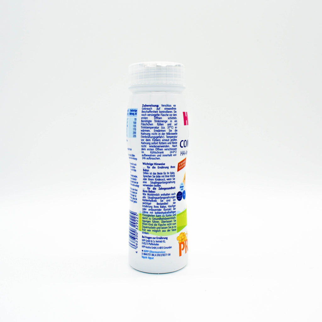 Description HiPP Stage PRE Premixed HA Combiotic Infant Milk Formula German Version