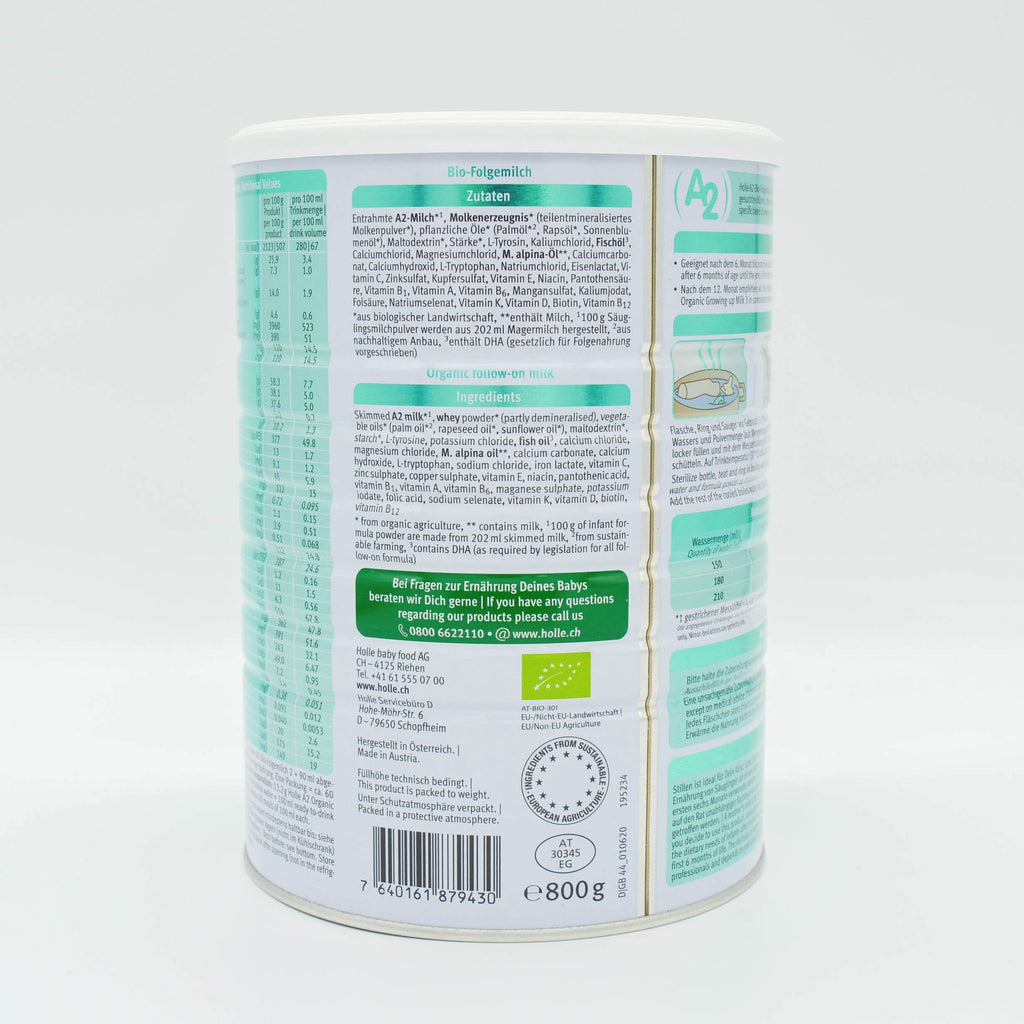 Description Holle A2 Milk Stage 2