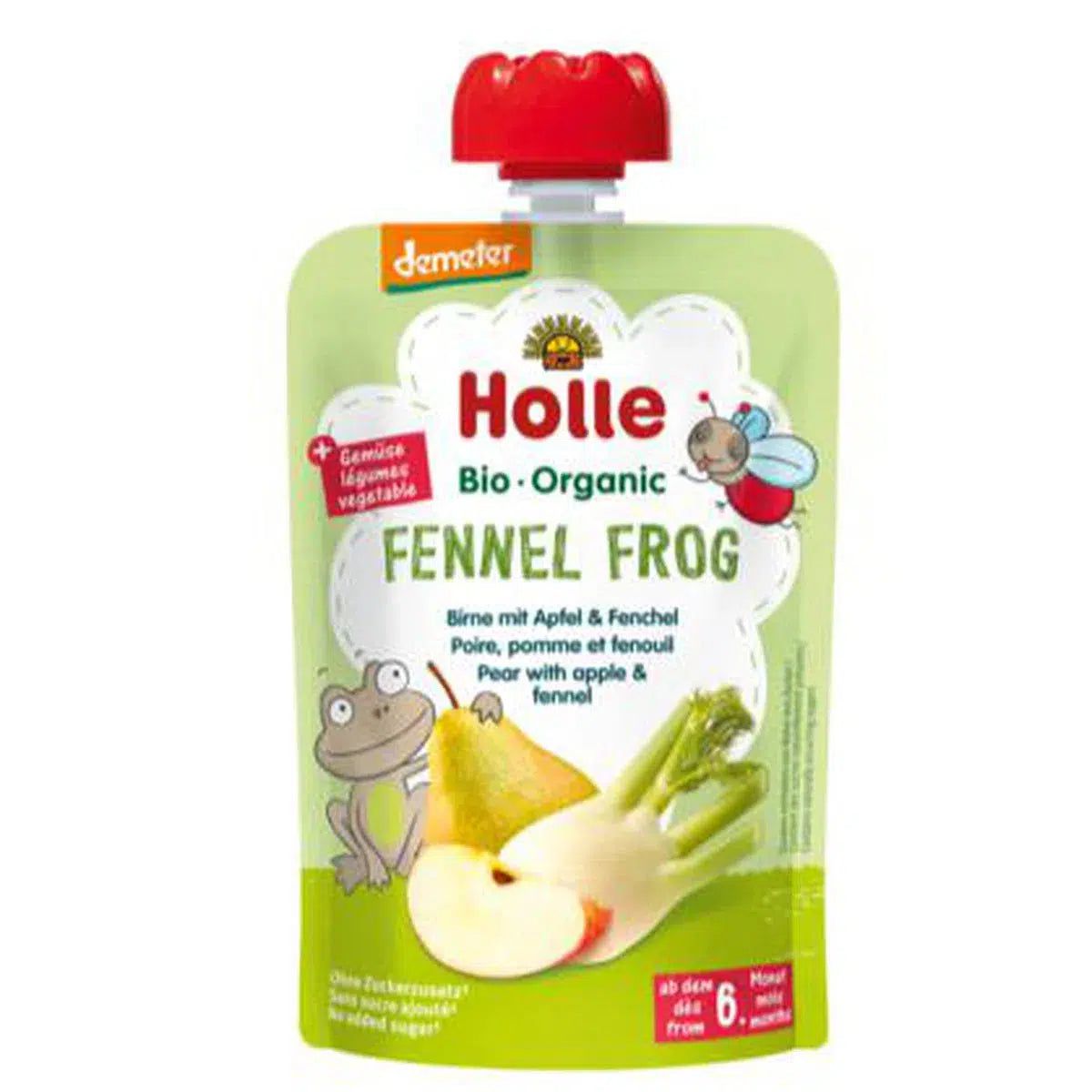Fennel Frog - Pear with Apple & Fennel (100g), from 6 months