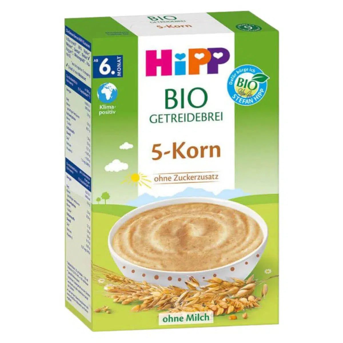 HiPP 5 Grain Organic Porridge (6+ Months) | Organic Baby Food