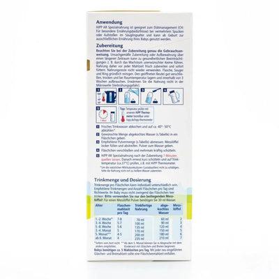 HiPP Anti-Reflux Special Formula | Baby Formula Preparation Instruction