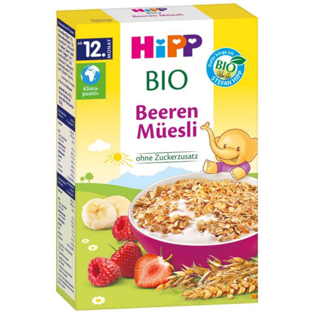 HiPP Organic Berries Muesli (12+ Months) | Organic Baby Food