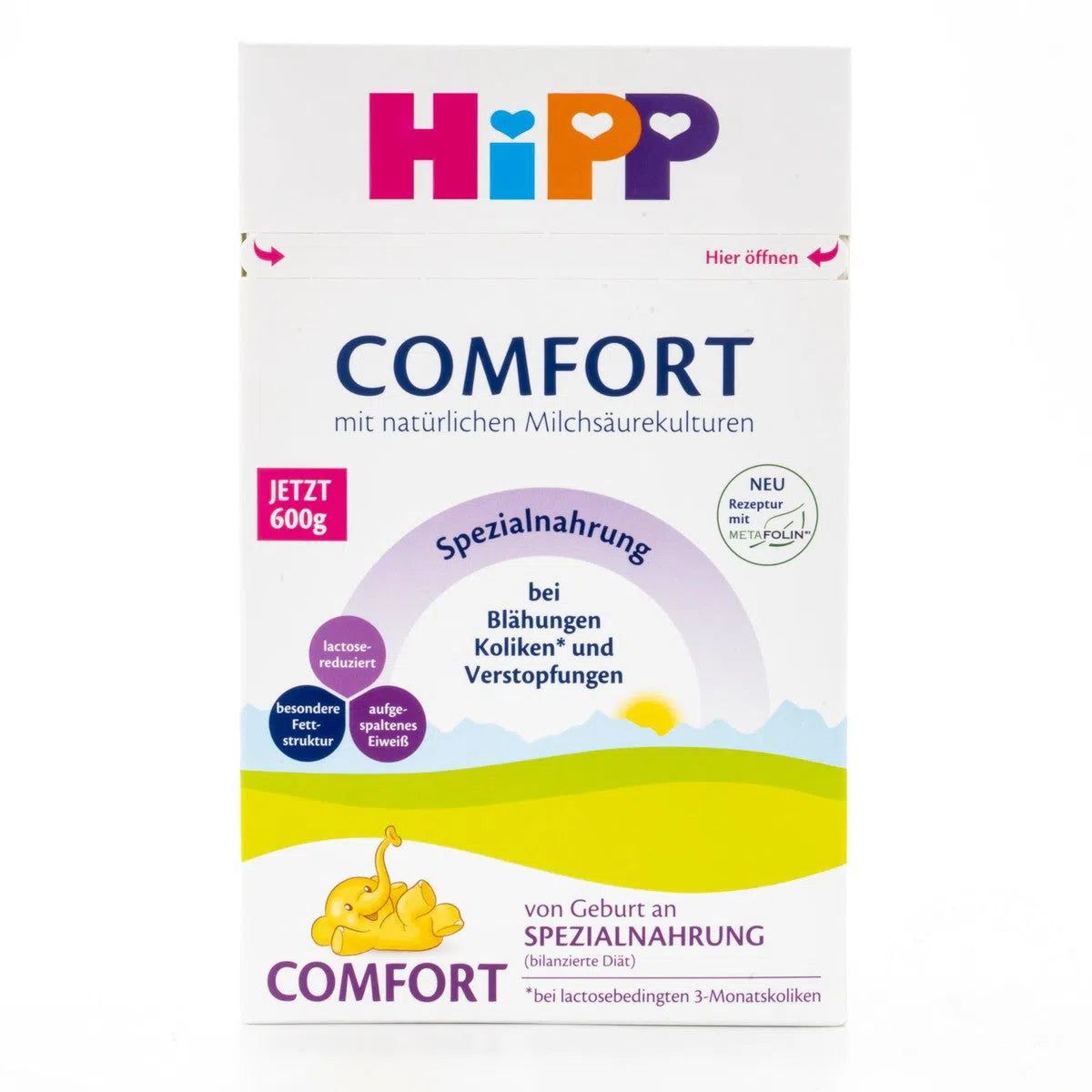 HiPP Comfort Special Formula (600g) - 12 Boxes