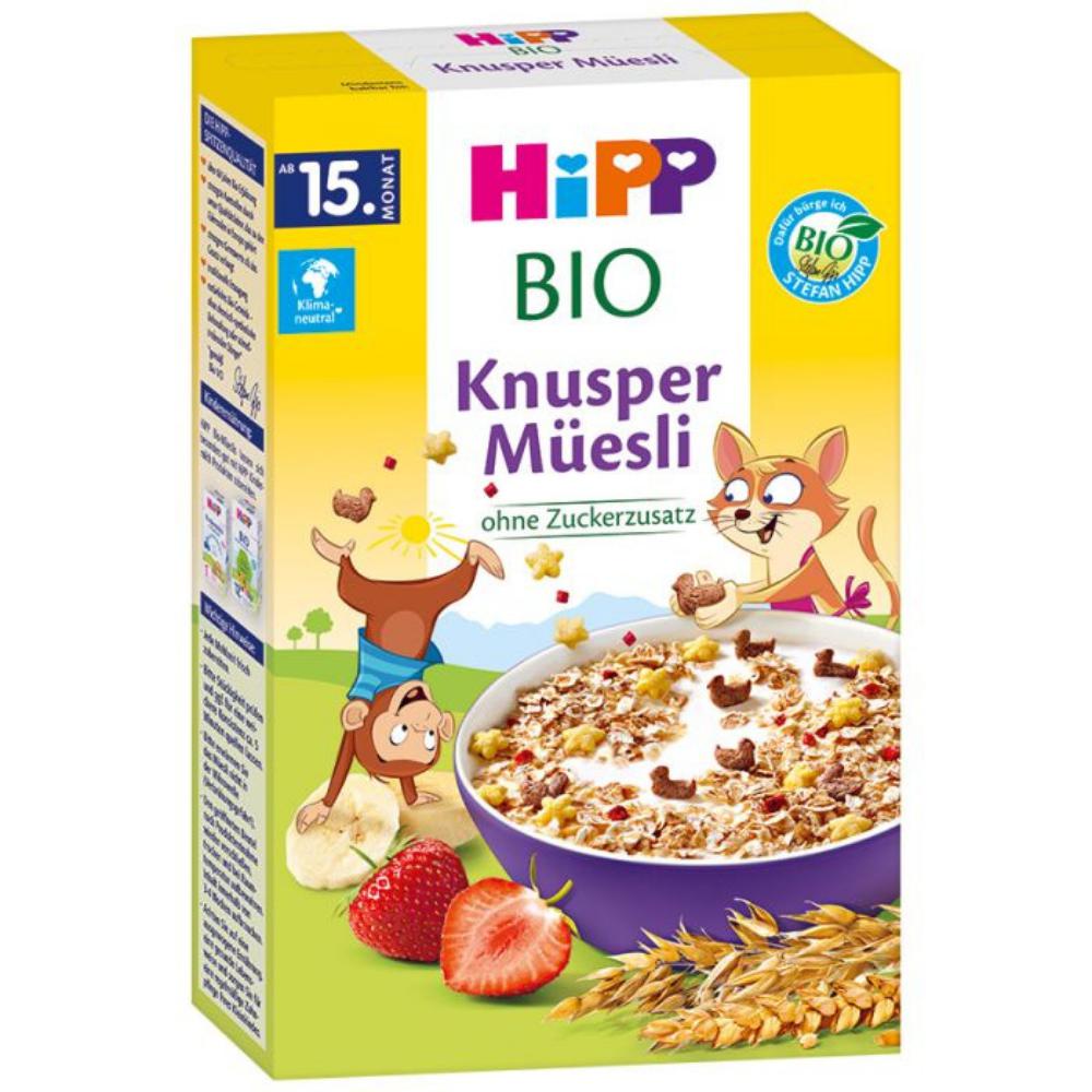 HiPP Organic Crunchy Muesli (15+ Months) | Organic Baby Food